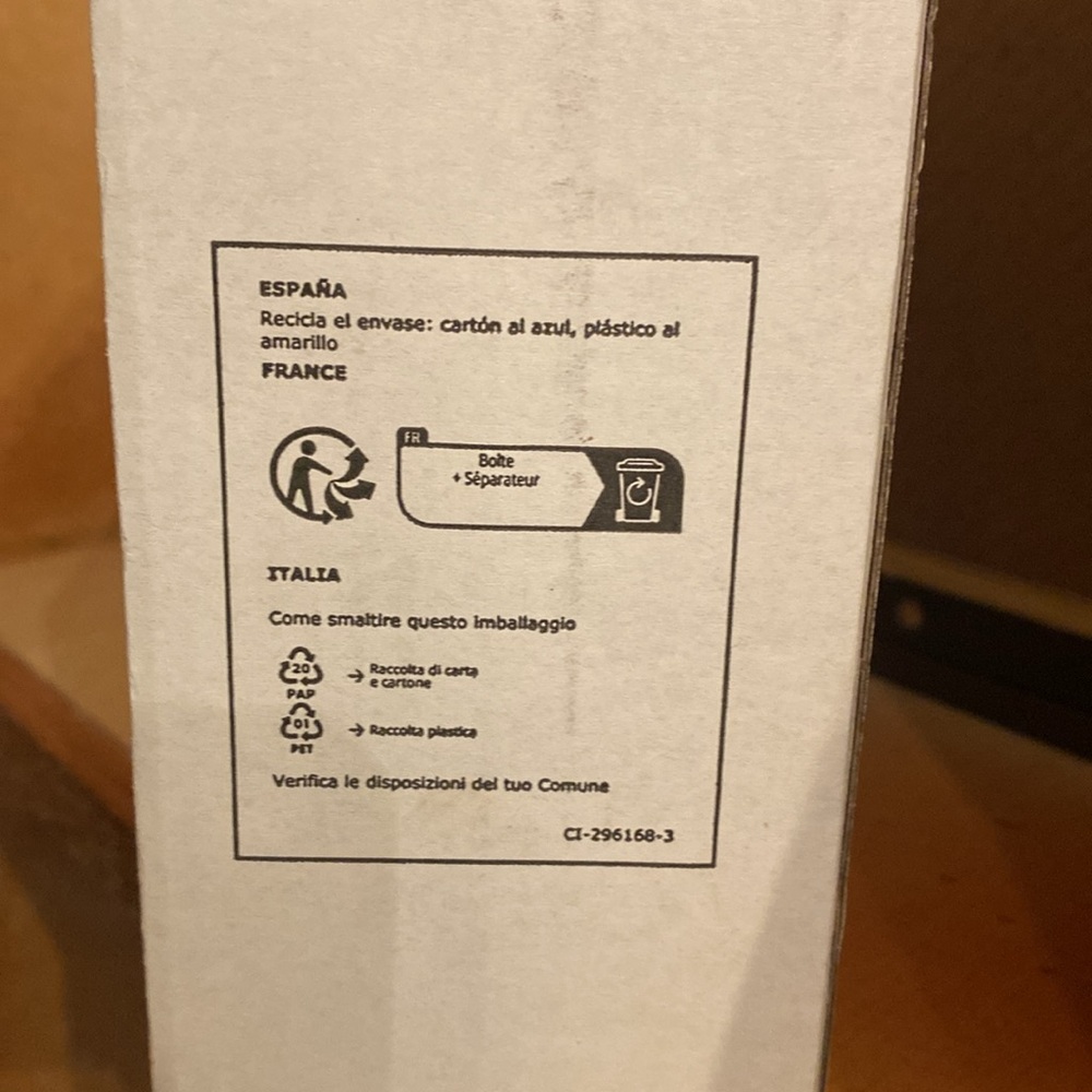 NIB IKEA  6x Vardagen Clear Ribbed 7 oz. Wine Tumblers - Picture 5 of 6